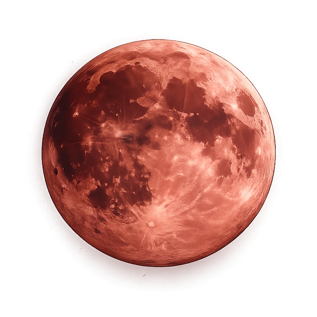 Image de la Lune rousse